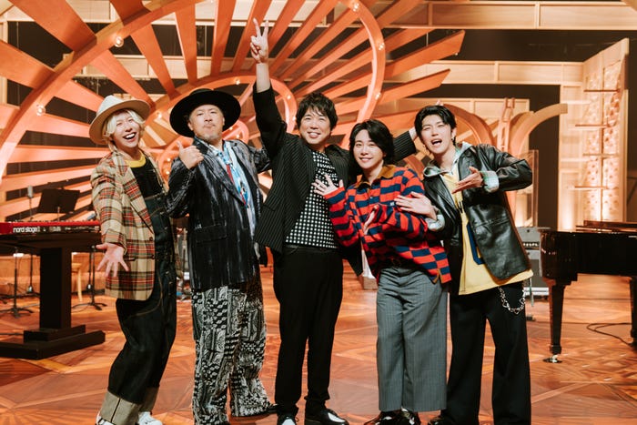 Mrs. GREEN APPLE、スキマスイッチ(C)TBS