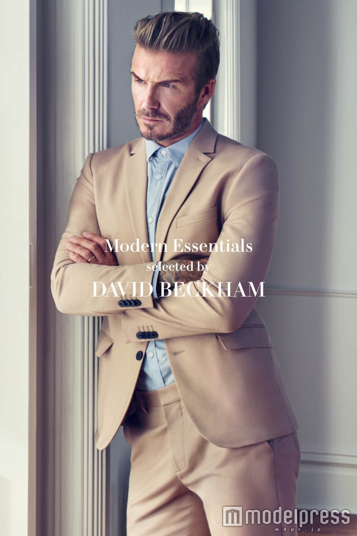 “Modern Essentials selected by David Beckham”キービジュアル/デヴィッド・ベッカム