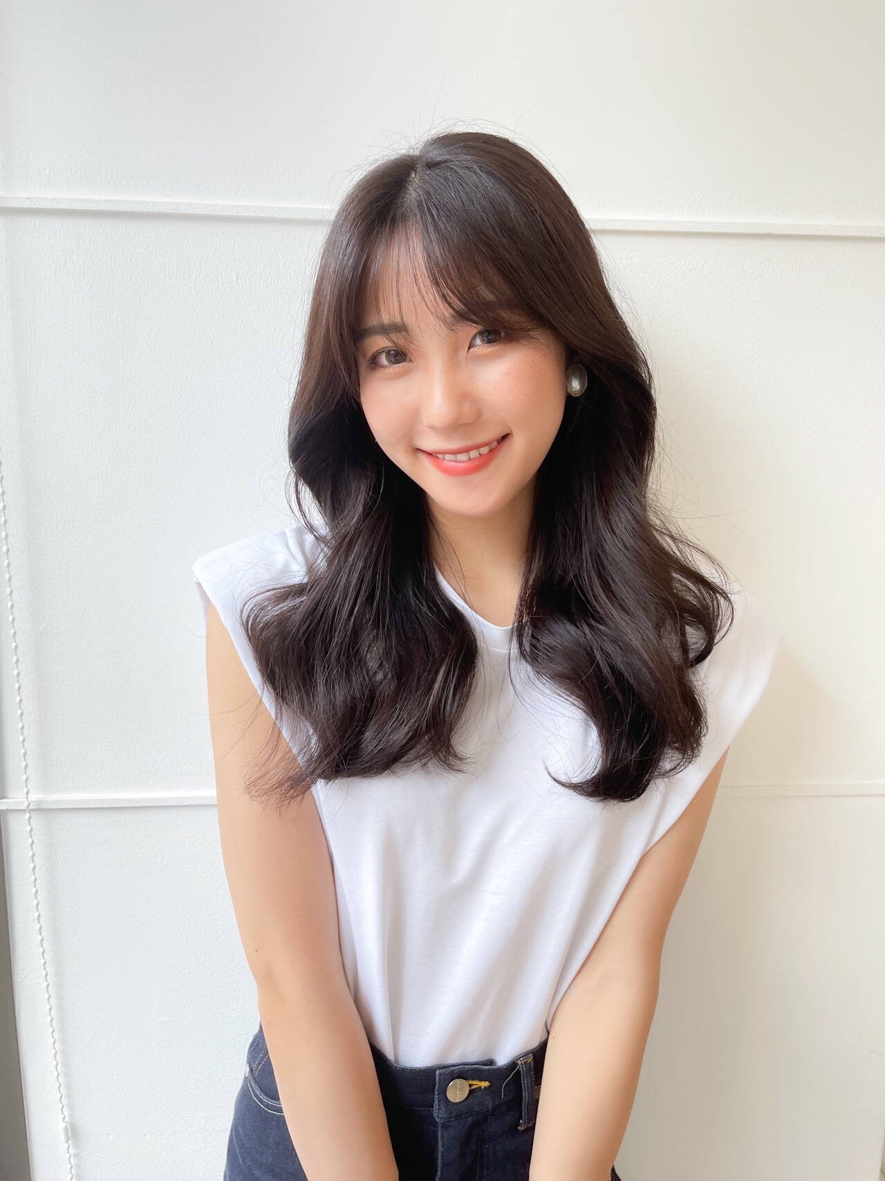 今っぽオルチャンヘア くびれヘアでフェミニンに モデルプレス