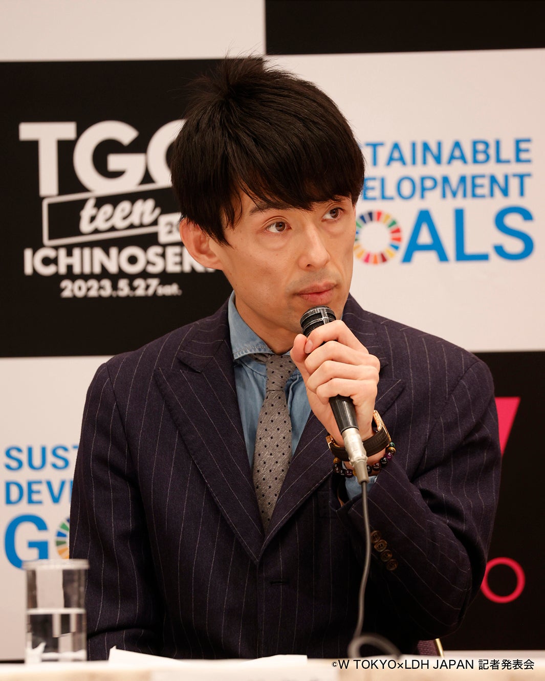 村上範義氏（C）W TOKYO×LDH JAPAN 記者発表会