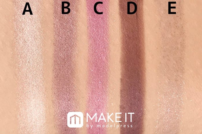 キャンメイク/パーフェクトスタイリストアイズ/17 プリンセスブーケ スウォッチ (C)メイクイット