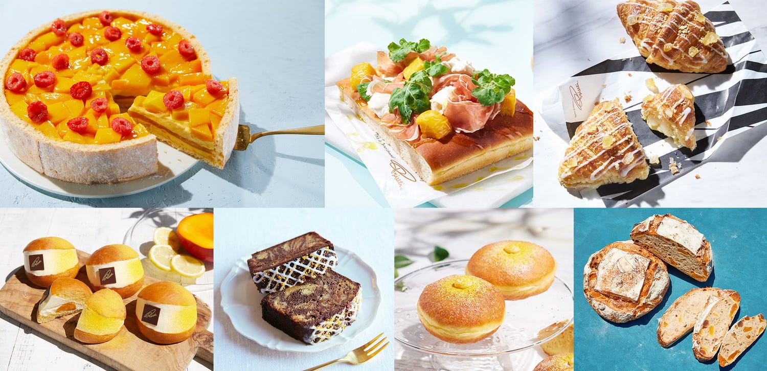 スタバ、イタリアンベーカリー「プリンチ」贅沢マンゴーの新作ケーキなど夏メニュー登場