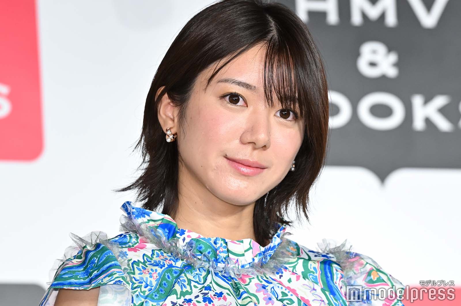 写真集「桃の眺め方」発売記念記者会見に出席した大西桃香（C）モデルプレス