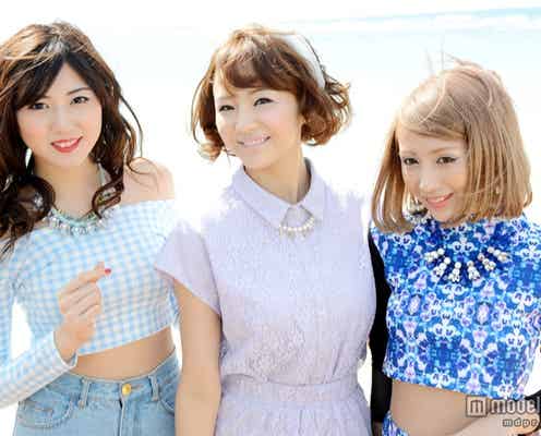 モデル岩崎名美&ねもやよ&かえぴょん、互いの素顔を暴露 モデルプレスインタビュー