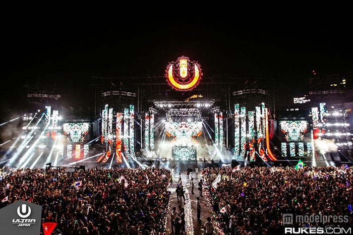「ULTRA JAPAN 2014」の様子