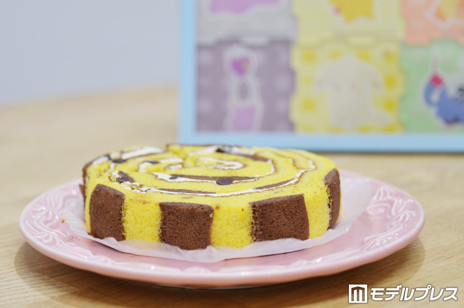 ピカチュウのロールケーキ（チョコバナナ）（C）モデルプレス