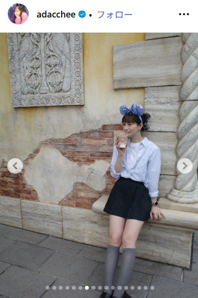 足立梨花Instagramより