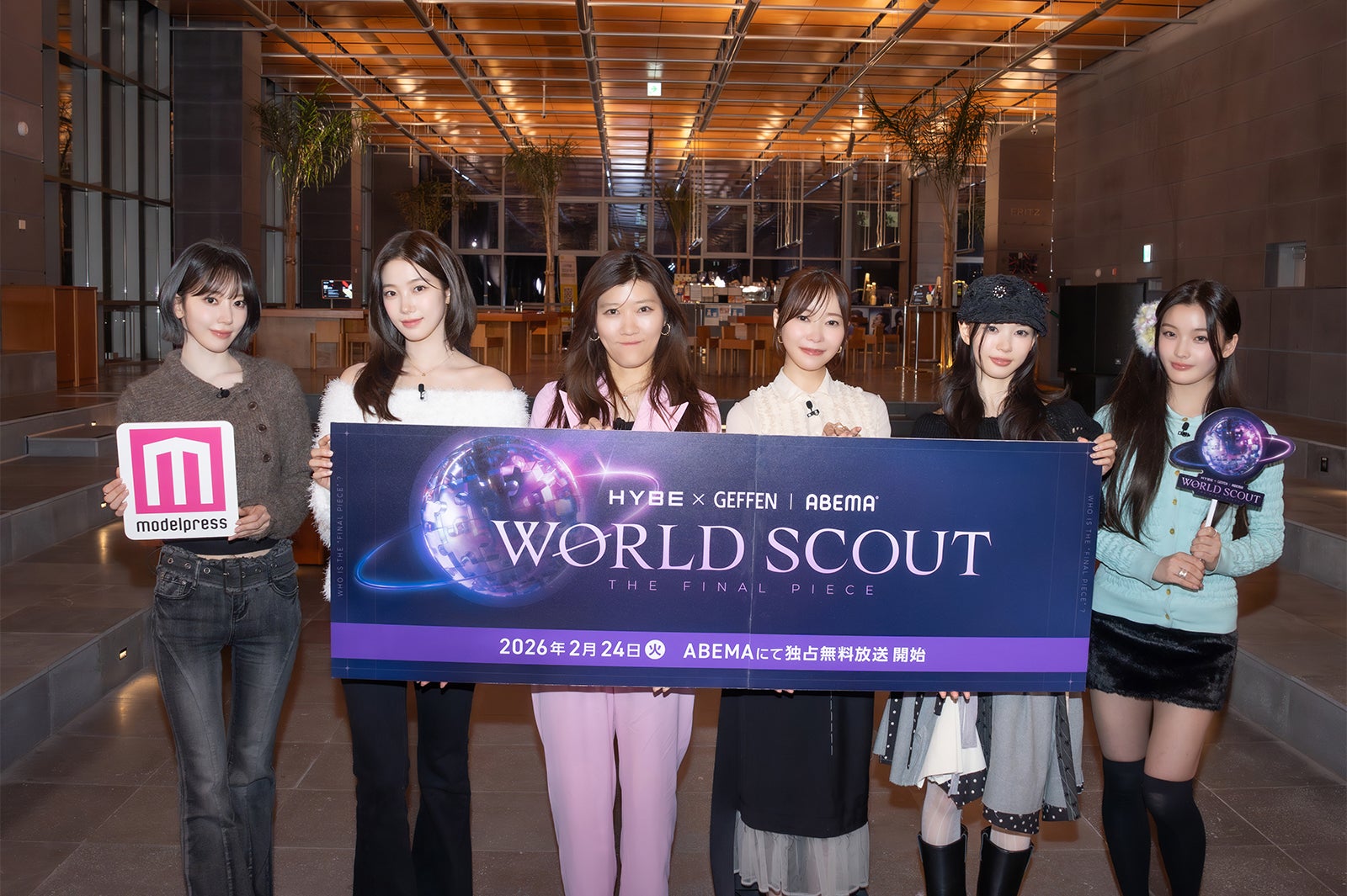 SAKURA（サクラ）、KAZUHA（カズハ）、ヒコロヒー、指原莉乃、MOKA（モカ）、IROHA（イロハ）／モデルプレス独占カット（C）AbemaTV,Inc