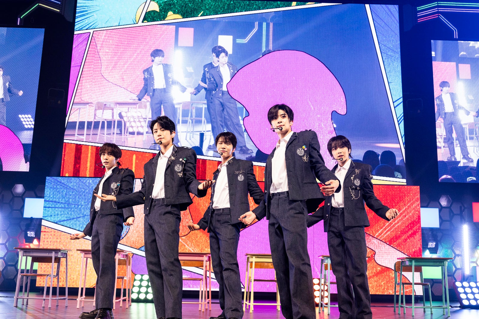 「2024 NCT WISH ASIA TOUR LOG in JAPAN」／リョウ、ユウシ、ジェヒ、シオン、サクヤ（提供写真）