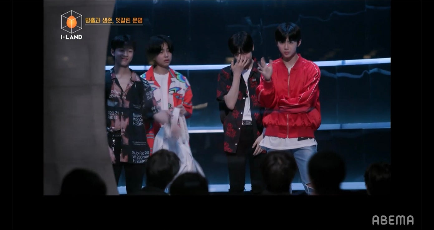 ユンウォン、タキ、ソヌ、テヨン（C） AbemaTV, Inc.