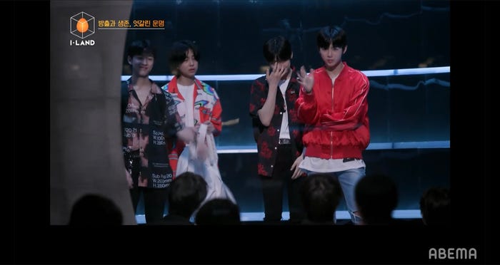 ユンウォン、タキ、ソヌ、テヨン(C) AbemaTV, Inc.