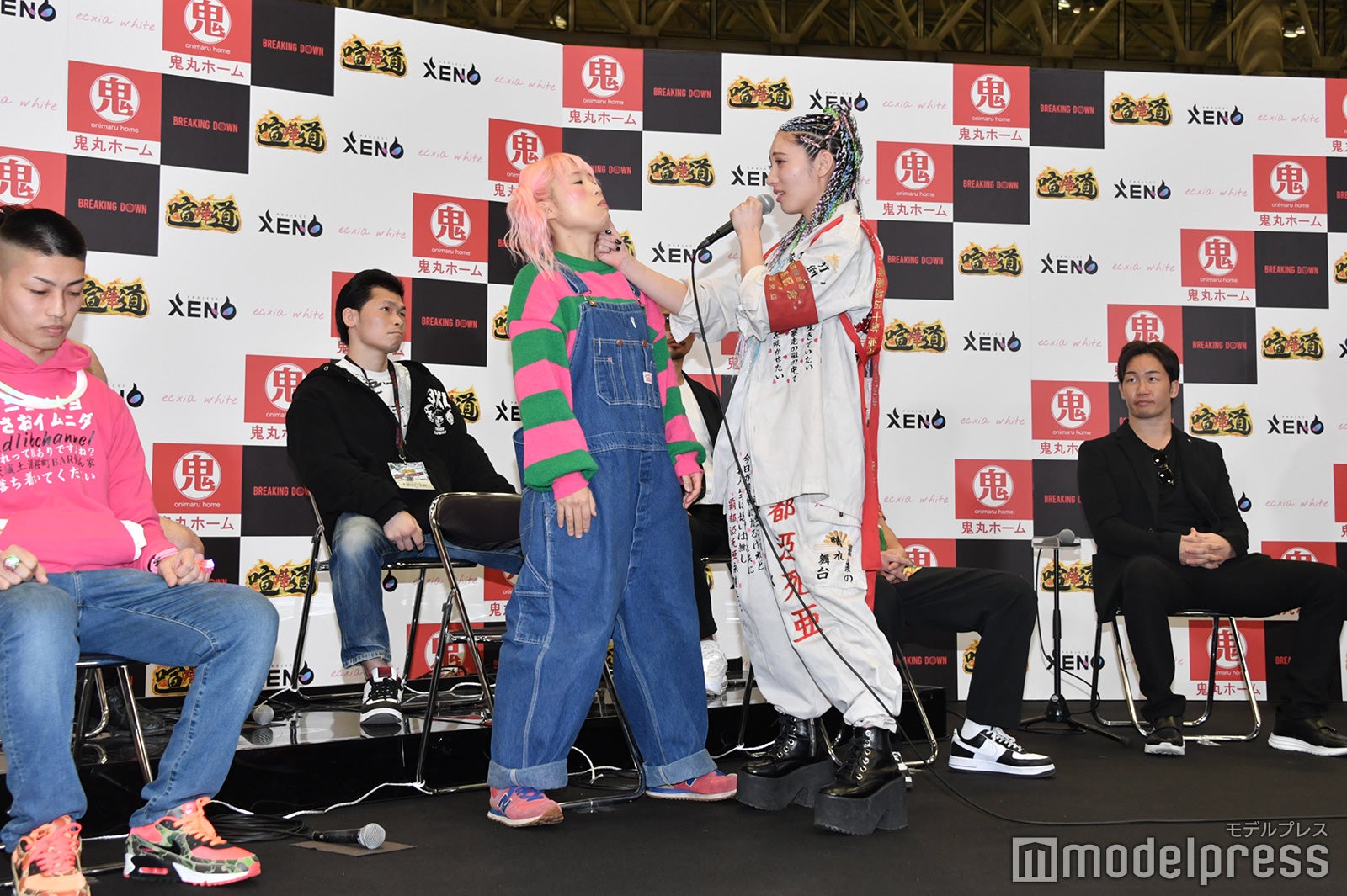 「BreakingDown7」前日会見の模様 （C）モデルプレス