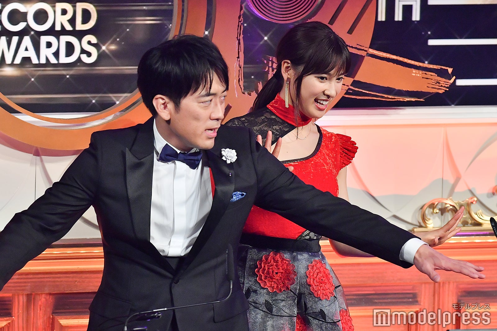 安住紳一郎TBSアナウンサー、土屋太鳳 （C）モデルプレス