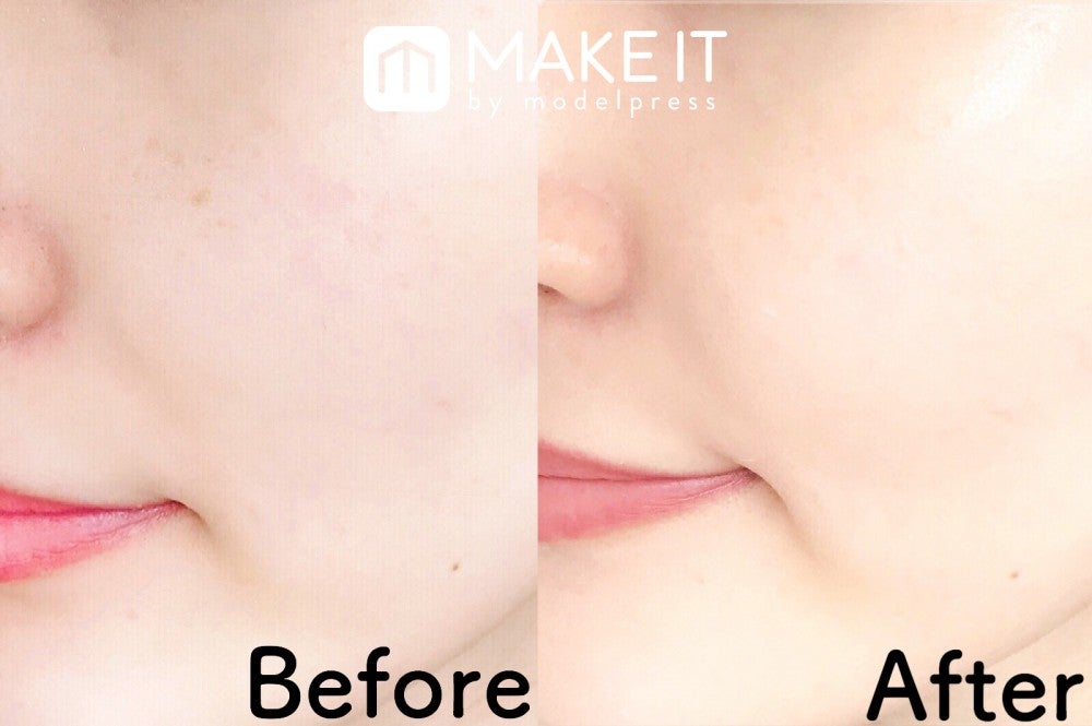 M・A・C／ストロボクリーム／ピンクライト 使用 (C)メイクイット