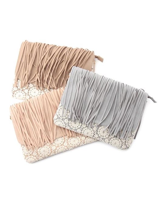 フリンジレースクラッチ「Tokyo Kawaii Life」¥3,240（税込）