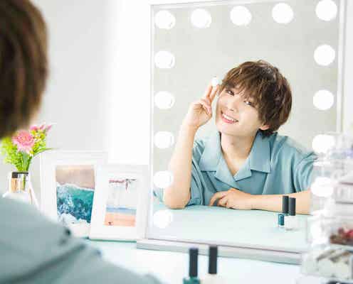 なにわ男子・大西流星、デート前のメイクアップの様子公開 こだわりのポイントメイクも明かす