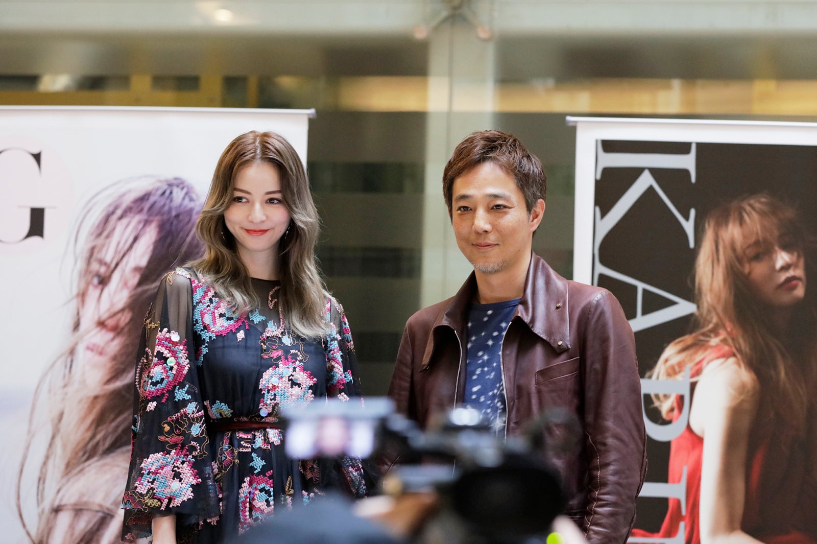 香里奈、富取正明氏（画像提供：所属事務所）