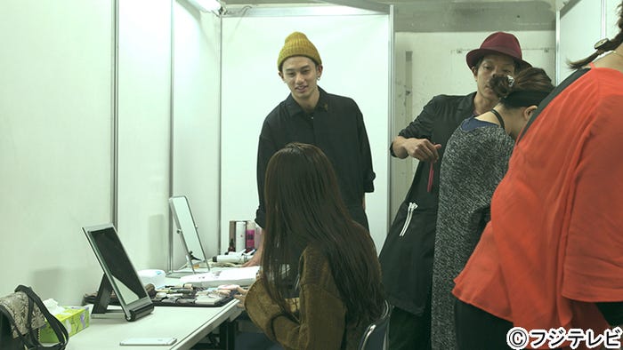 ファッションショーで島袋聖南と達也が出会う「TERRACE HOUSE BOYS & GIRLS IN THE CITY」10th WEEK(C)フジテレビ/イースト・エンタテインメント