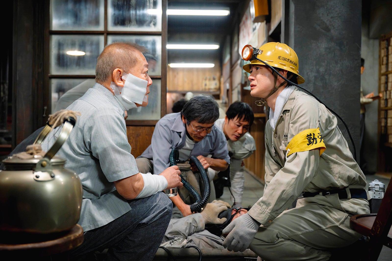 國村隼、神木隆之介「海に眠るダイヤモンド」第7話（C）TBSスパークル／TBS