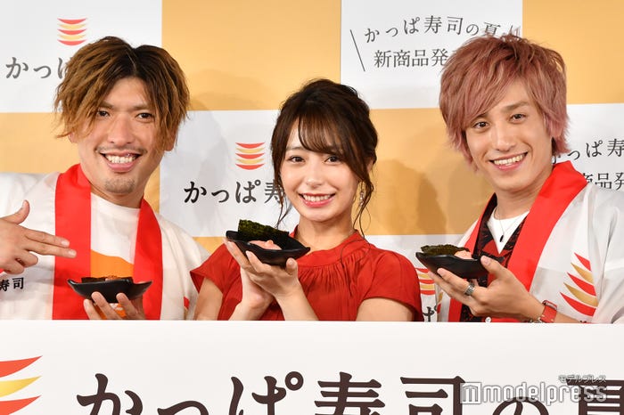(左から)りんたろー。、宇垣美里、兼近大樹(C)モデルプレス