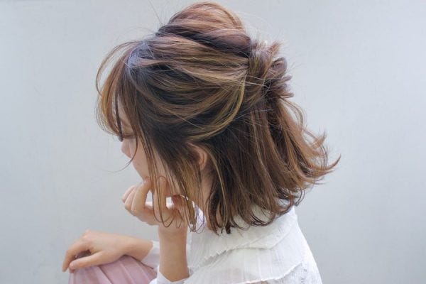 毛量が少ない人でも簡単にできるヘアアレンジ ボリュームアップの髪型まとめ モデルプレス