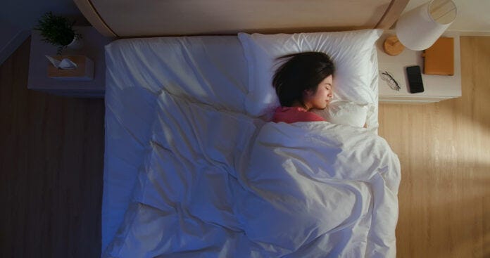 十分な睡眠時間を確保する