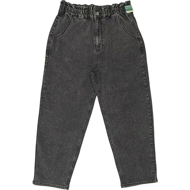 しまむらのデニムペグトップパンツ