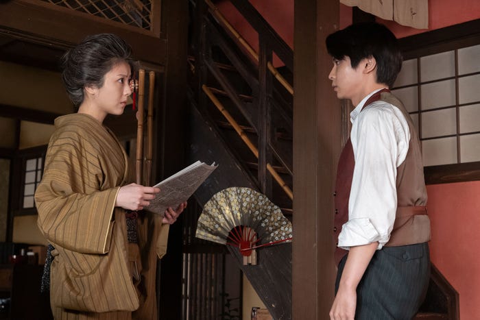 浜辺美波、木村風太「らんまん」第125話(C)NHK