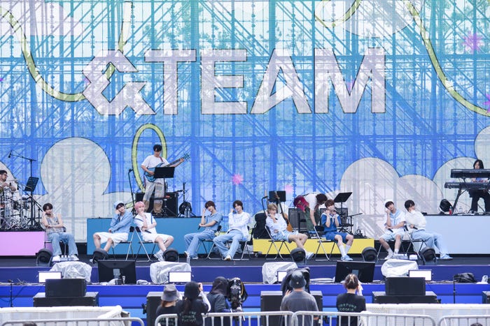 &TEAM「Weverse Park」(C)2024 Weverse Con Festival