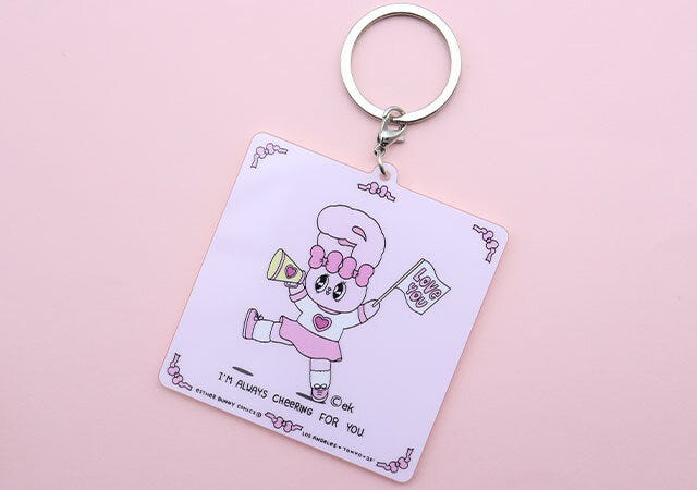 宝島社ムック付録エスターバニーのアクリルキーホルダーセットBOOK3