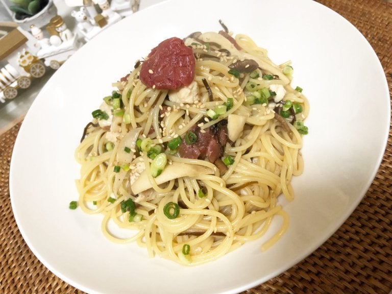 お洒落で低カロリーな和風パスタ♡