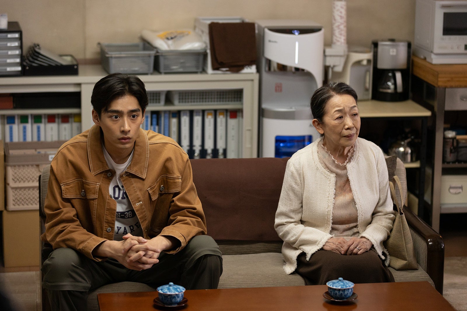 濱尾ノリタカ、梅沢昌代「ギークス～警察署の変人たち～」第2話より（C）フジテレビ