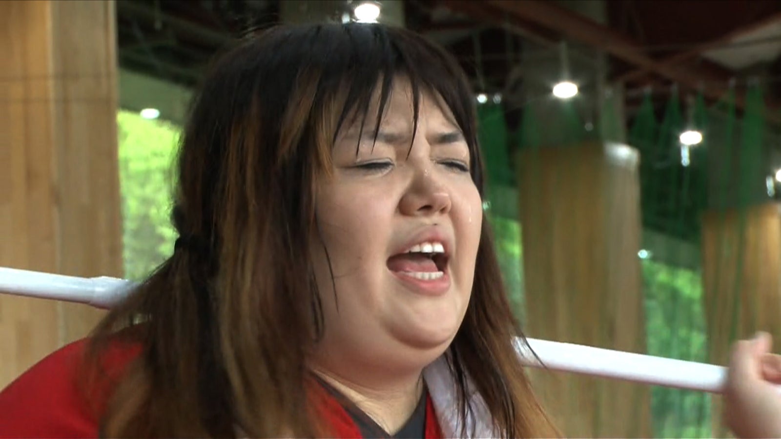 ダイエット合宿参加者・岸野さん／「ダイエット・ヴィレッジ」より（C）日本テレビ