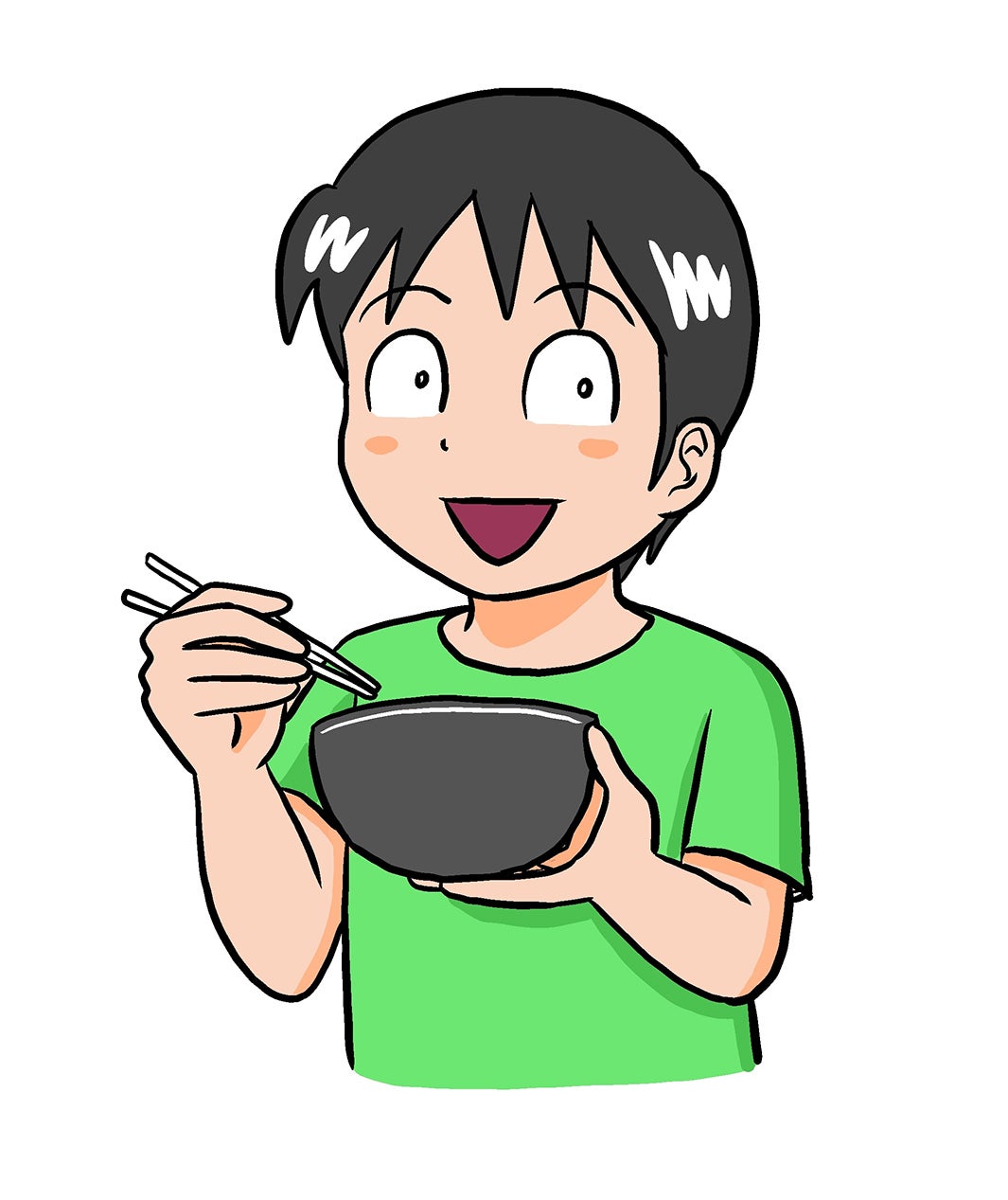 市川ヒロシ先生書き下ろし自画像（C）市川ヒロシ／双葉社