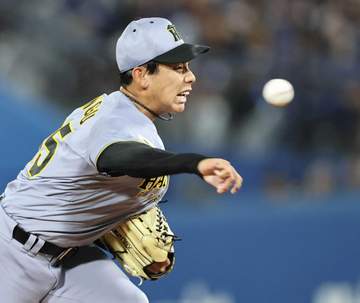 阪神・神宮 プロ初登板で1回完全 育成ドラ1から7月支配下 声援励みに「力を出して投げることができた」