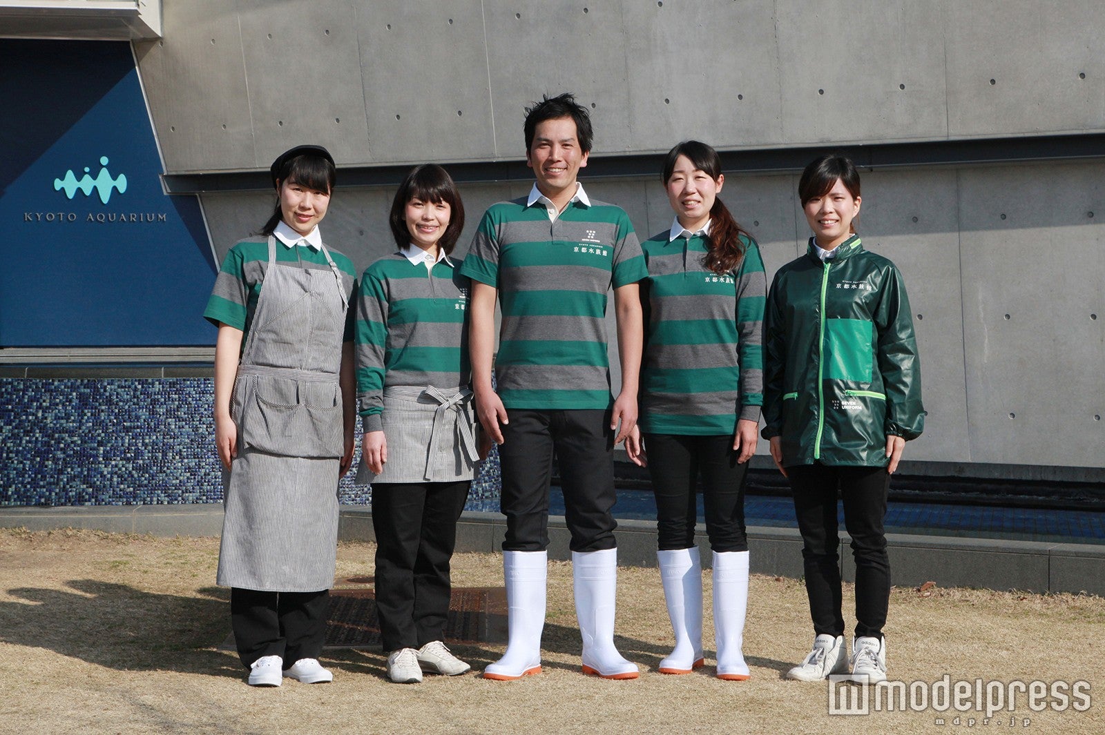 スタッフユニフォーム／画像提供：京都水族館