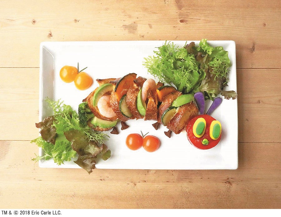 期間限定「はらぺこあおむしカフェ」