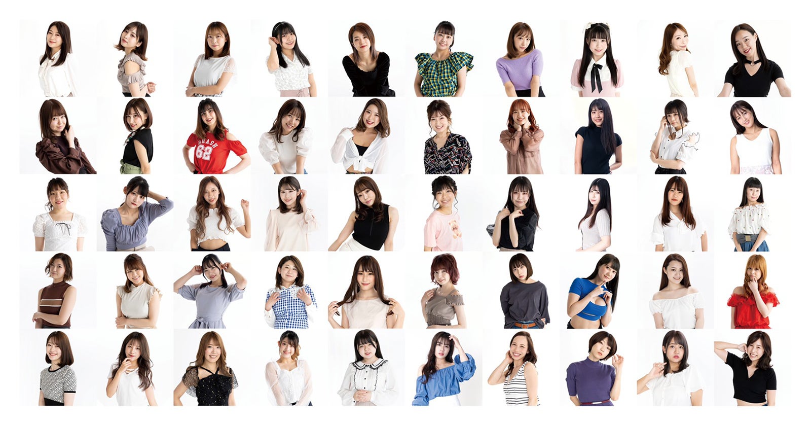 ミスFLASH2022候補者50名私服一覧（C）光文社／週刊FLASH 写真：木村哲夫