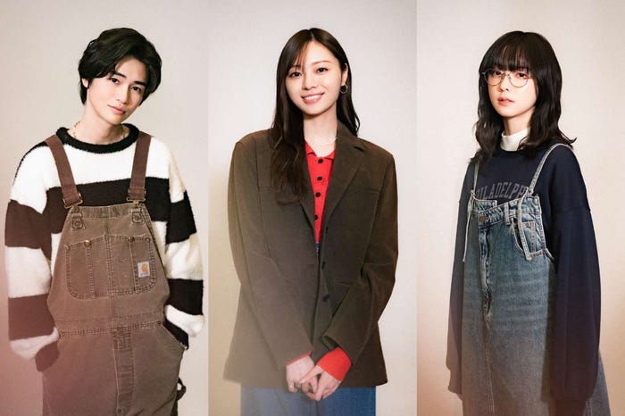 西垣匠、梅澤美波、加藤小夏(C)「失恋カルタ」製作委員会・MBS