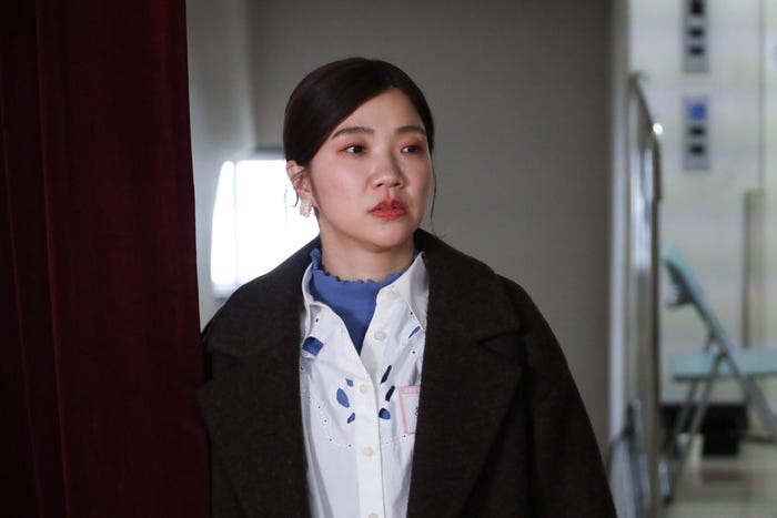 福田麻貴「婚活1000本ノック」第10話より(C)フジテレビ