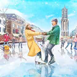 運河アイススケート/画像提供:ハウステンボス