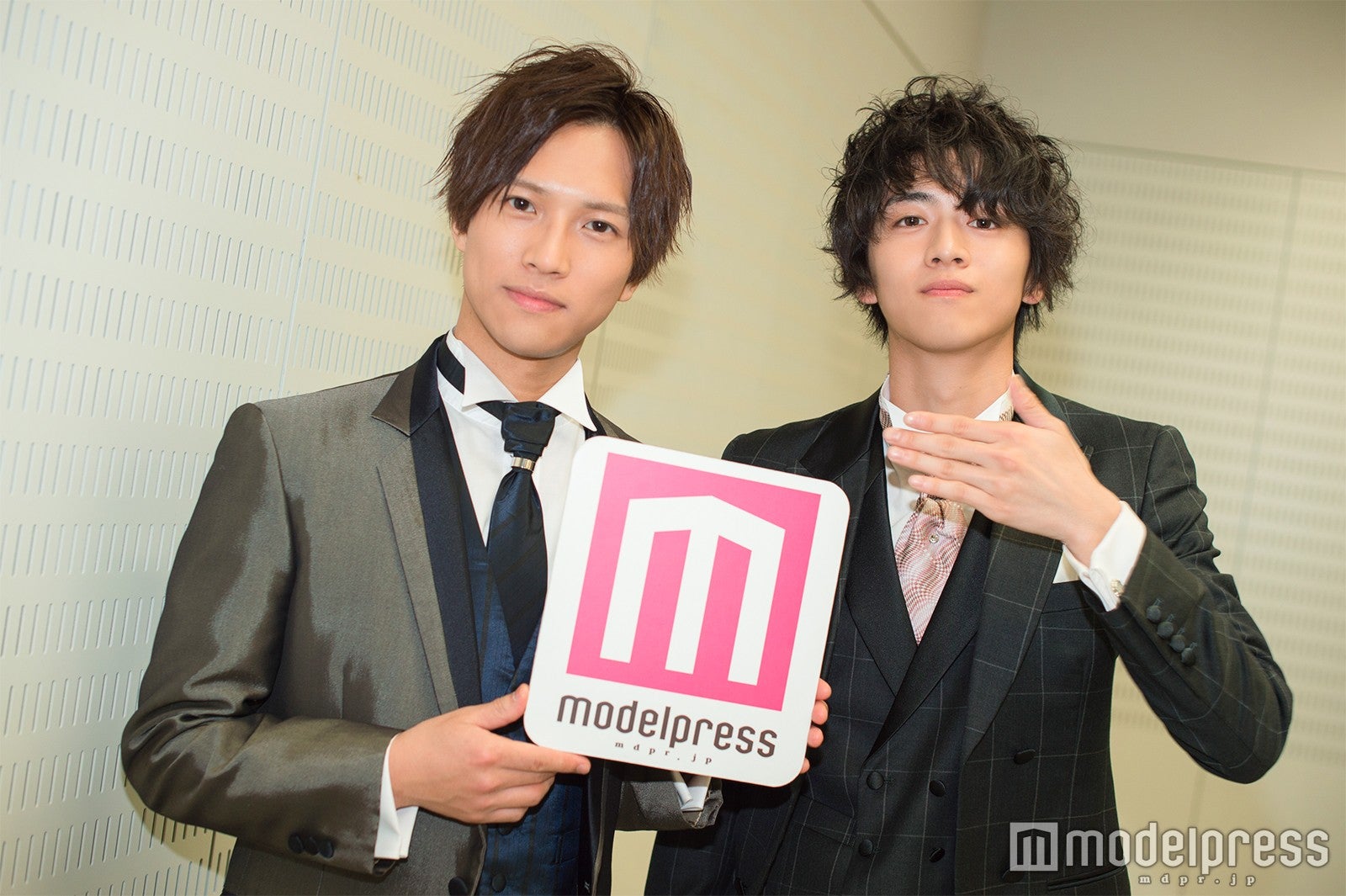 岡田龍太郎＆飯島寛騎（C）モデルプレス