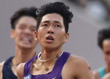 20歳、落合晃が日本勢64年ぶり金メダル！大会新記録1分44秒48 果敢に先頭で引っ張り、最後は突き放す圧巻の走り
