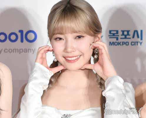 NiziUマユカ、高めツインテールショットにファン悶絶「新鮮で最高」「破壊力凄い」