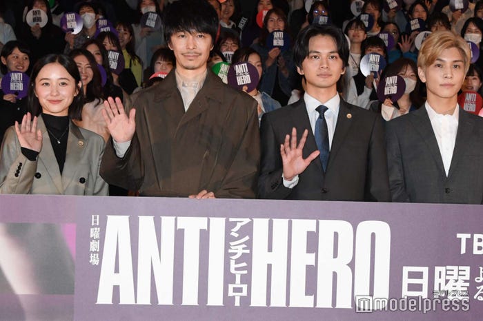 堀田真由、長谷川博己、北村匠海、岩田剛典(C)モデルプレス