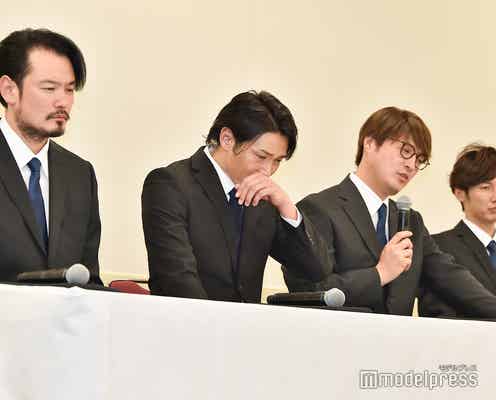 <純烈4人での会見全文/後編>白川裕二郎&小田井涼平が涙した場面・友井雄亮カムバックの可能性は