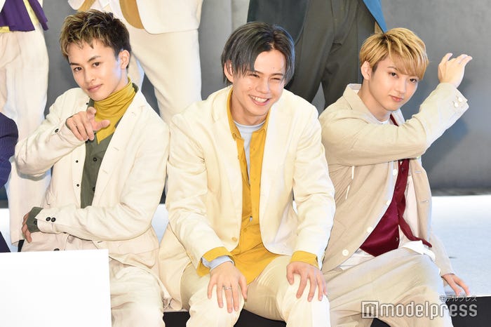 左から:草川拓弥、小笠原海、村田祐基 (C)モデルプレス