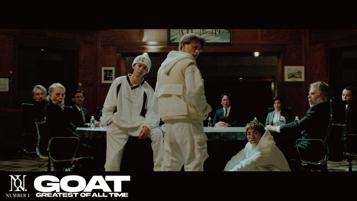 Number_i「GOAT」MVより(C)TOBE Co., Ltd.