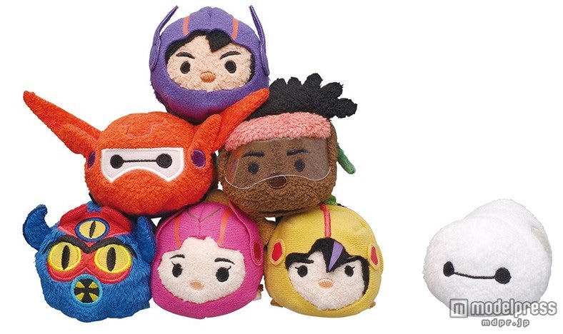 ツムツムのぬいぐるみ「ベイマックス」シリーズ（C）Disney