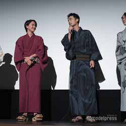 （左から）黒崎レイナ、木戸大聖、上野凱、和田雅成 （C）モデルプレス